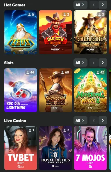 BC Game Casino Betting